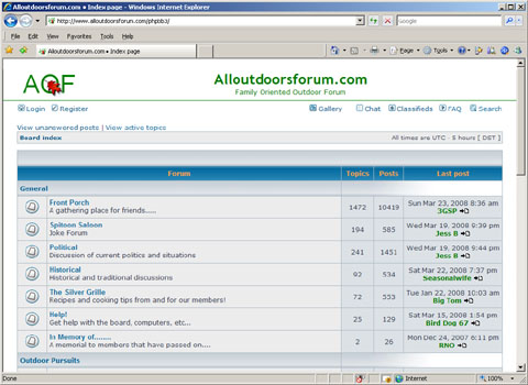 Our forum - click to get there